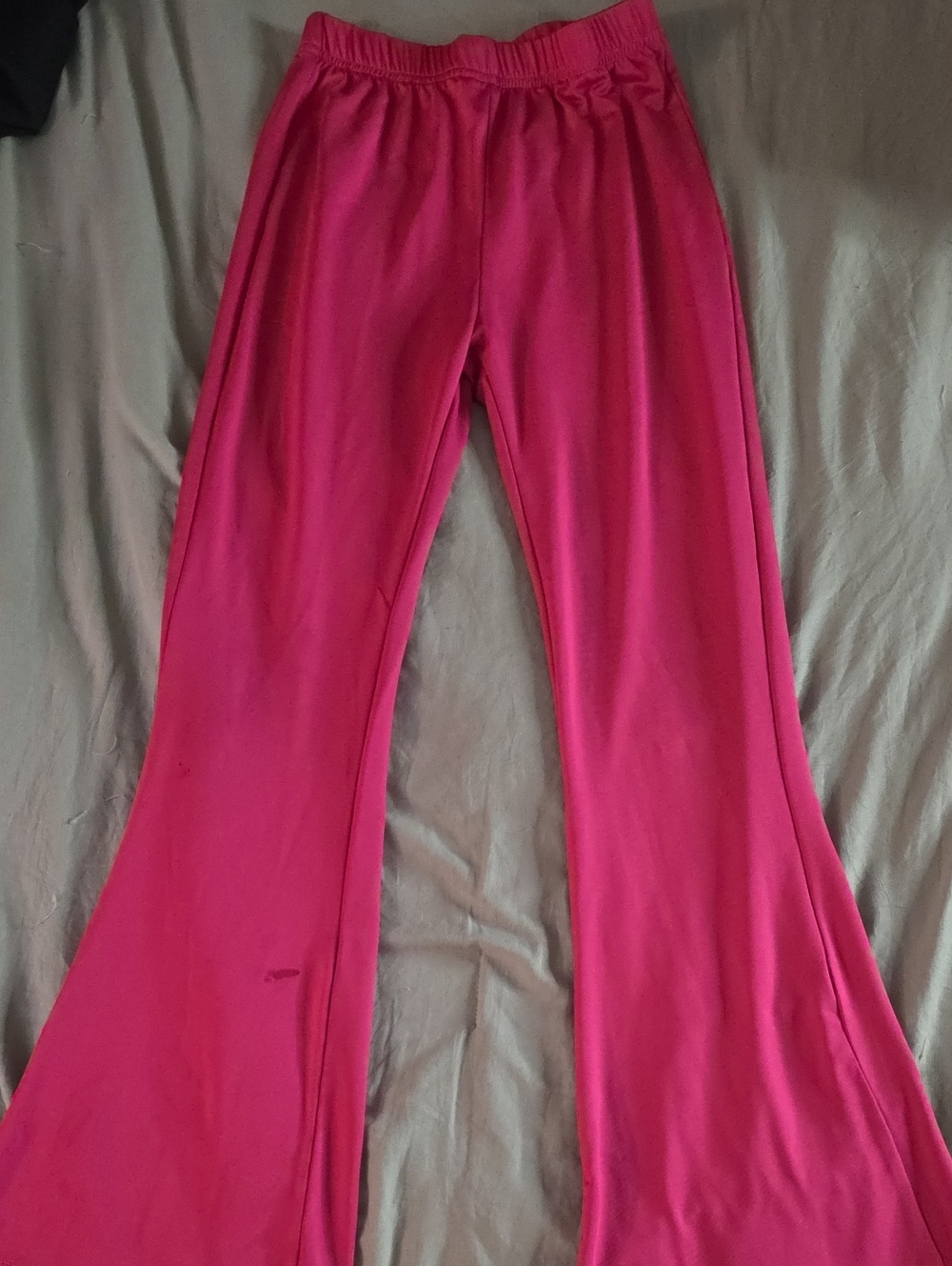 Women's Magenta Wide-Leg Lounge Pants